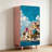 Household minimalist creative art wardrobe