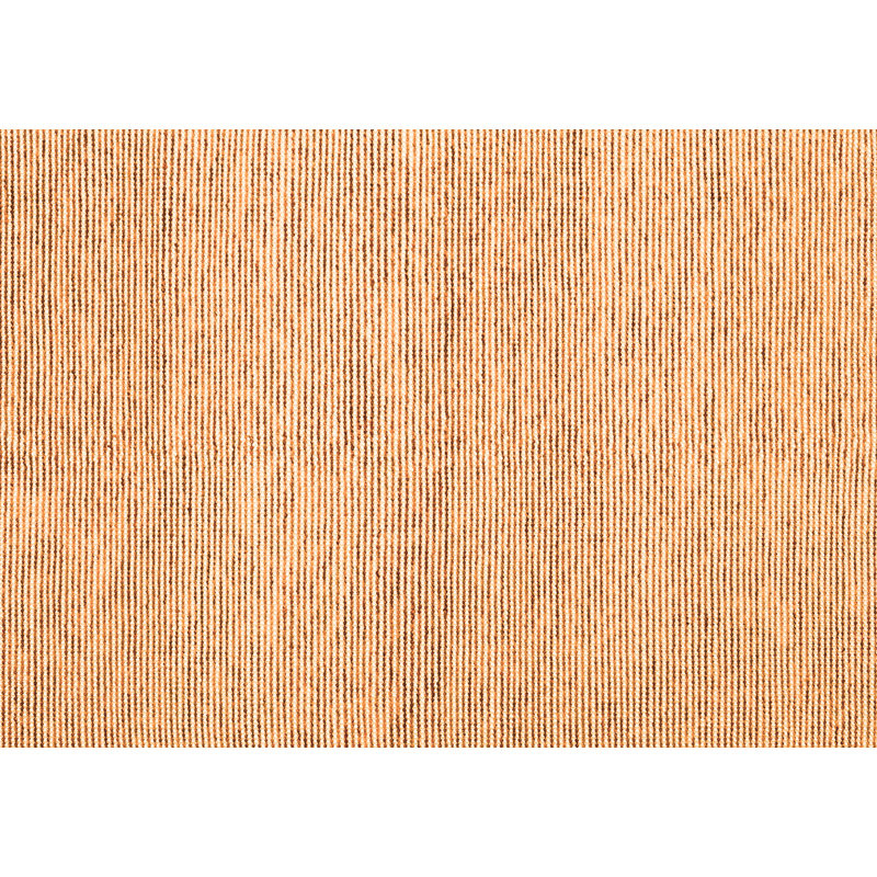 Tapis orange tissé à la machine Aubriyana, Rectangle 2 pi x 3 pi