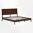Solid Bamboo Platform Bed Frame With Headboard, No Box Spring Needed-1138081273-1138081278