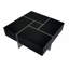 Table basse haute brillance avec 4 compartiments de rangement cachés-1420394958
