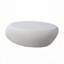 Table basse elliptique en fibre de verre