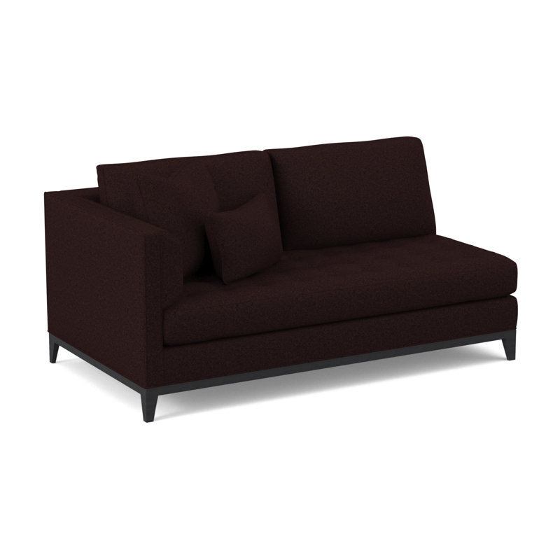 Paramount Upholstered Sectional Symmetrical, Espresso, Margaret Mahogany