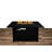 Propane/Natural Gas Steel Fire Pit Table With Lid - 8H Burn, 50000 , Black, Garden & Outdoor Entertainment Modern Construction, Gas, Black