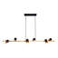 Abberville 6 - Light Natural Brown Pendant