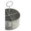 Metal Round Flatware Caddy