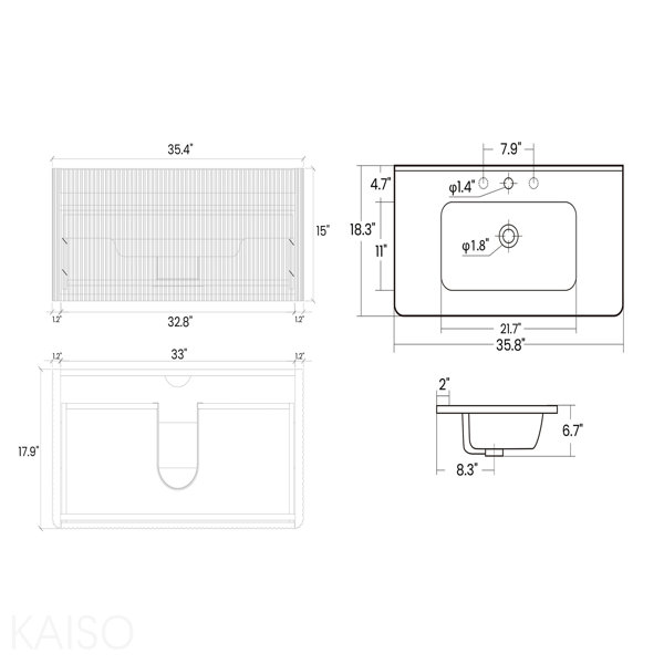 Dimensions du produit