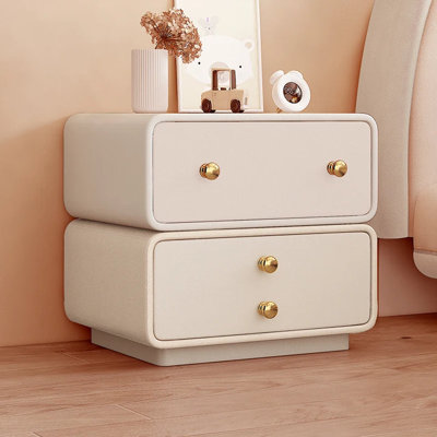 Mozel Luxury Bedroom Bedside Table Drawers Modern Living Room Home