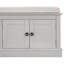 Banc de rangement avec 4 portes et tablettes réglables-1085255374