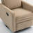 Short plush manual button armchair sofa-37076685