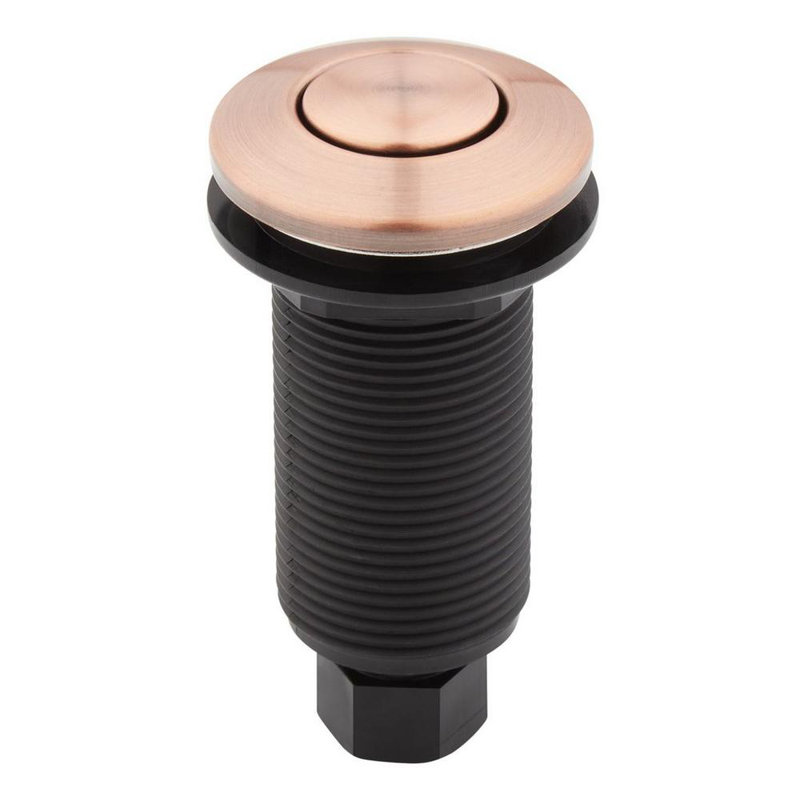 Air Switch Button for Garbage Disposal, Satin Nickel