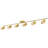 6-Light Adjustable Heads LED Track Lighting Fixture