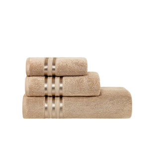 Superior Athens 100% Cotton Ivory 8-Piece Bath Towel Set