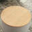 Ottoman 2-in-1 Round Storage End Table/Footstool, 25.5"x25.5"x14.5", Light Grey | MDF-2008140040