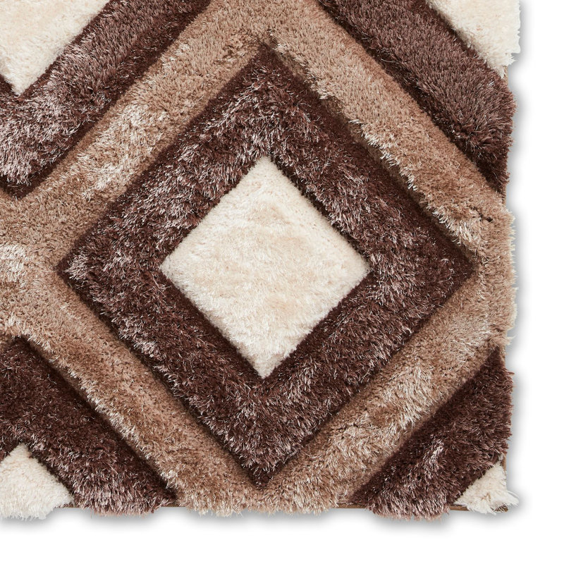 Olympia area rug Machine Woven Rectangle Beige, Rectangle 80 x 150cm