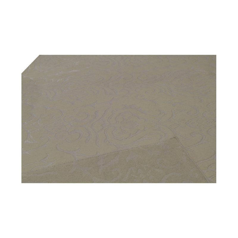 Tapis blanc de haute qualité noué à la main