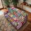 Housse extensible Boho Triangle Patchwork-650775116