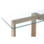 Beacsfield 120cm Glass Top Console Table