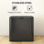 Stainless Steel Kitchen Trash Can-128912919