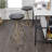 Trinity Modern 30" Round Black & Gold Metal Backless Bar Stool with Hairpin Legs and Integrated Footrest for Kitchen Island & Home Bar-1781178123