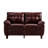 Modern Loveseat With Wide Armrests And Storage-1167278126