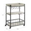 Loleta Metal Bar Cart