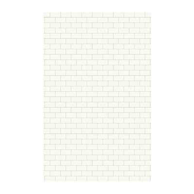 Solid Surface Three Panel Shower Wall