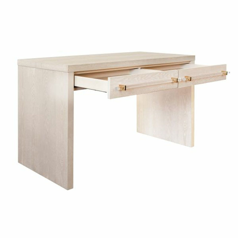 Ralph Writing Desk, Cerused Oak