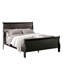 Bed Bed Furniture 1pc Louis Phillipe