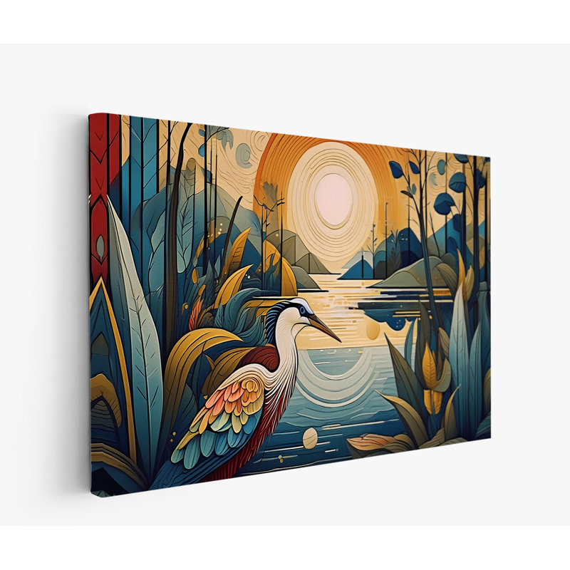 Sunrise Reflection, 20" H x 30" W