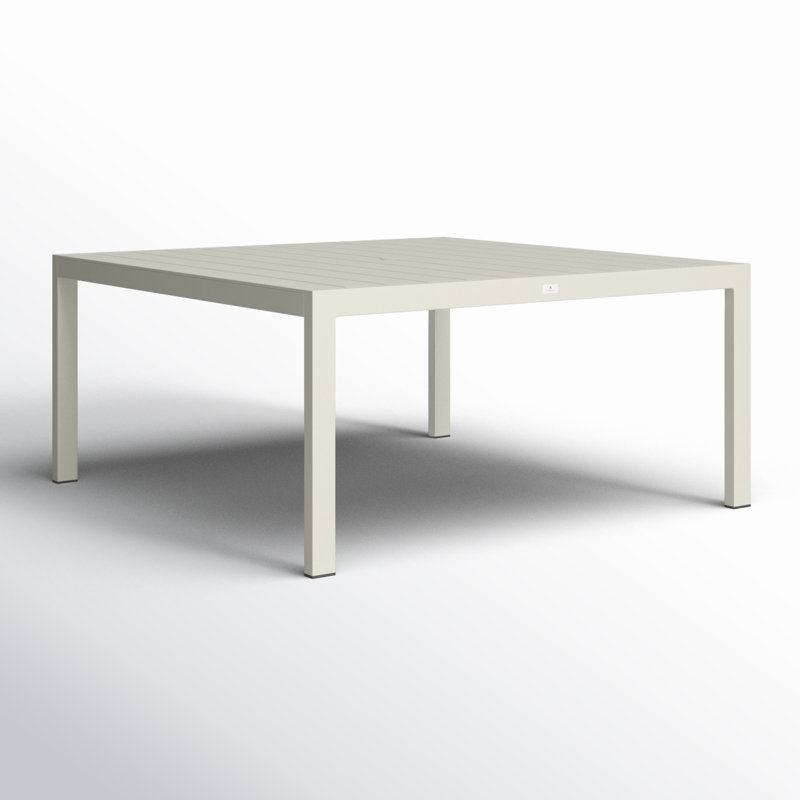 Caya Outdoor Square Dining Table, 29.5" H x 63" L x 63" W
