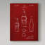 Manilo «D Brevet Coke Bottle», reproduction d'art sur toile tendue-25332663