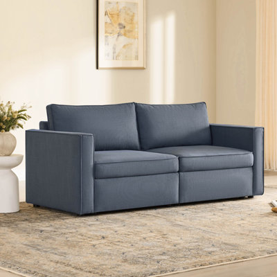 Canapé modulaire convertible avec rangement