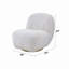 Fauteuil d'appoint Yedaid avec pivot-524753311