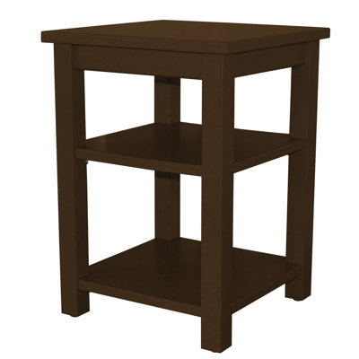Versaloft Solid Wood Amish Nightstand In Coffee Paint - Handcrafted