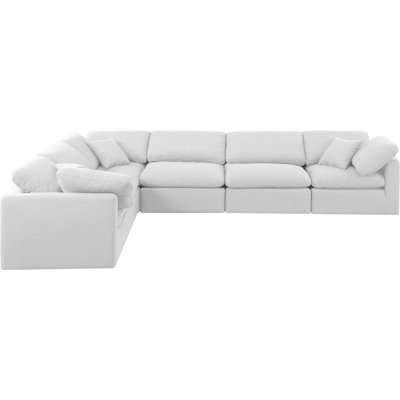 Itala Upholstered L-Shaped Sectional Reversible
