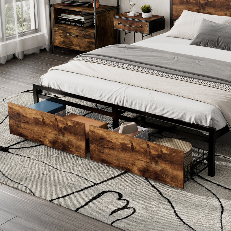 Storage Bed, Double (4'6)