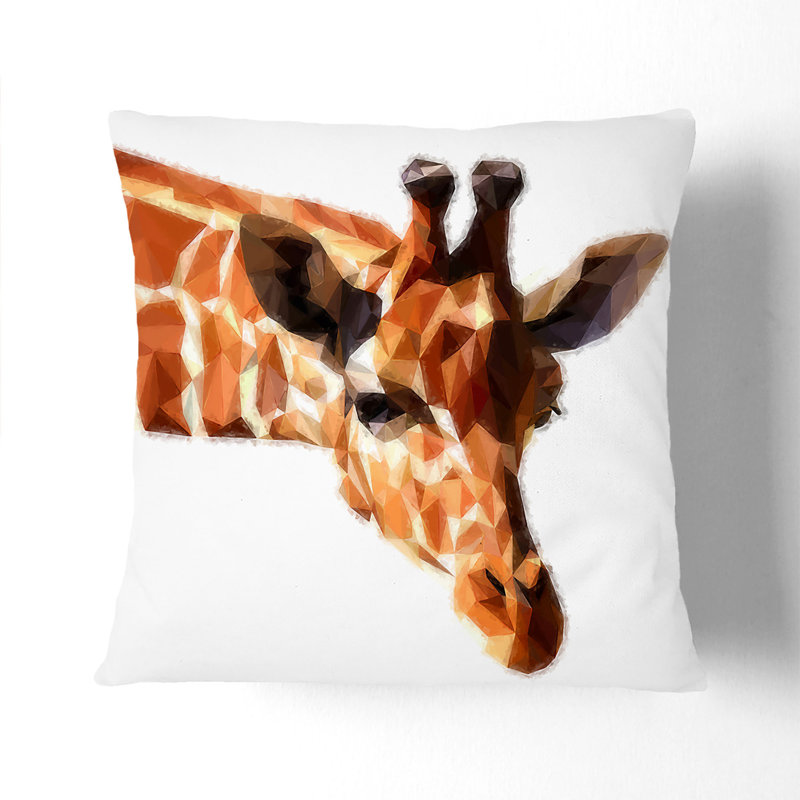 Square Throw Cushion, 40cm H x 40cm W x 15cm D