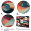 «Abstracted Forms in Balance II», reproduction sur toile-88516713-88516705