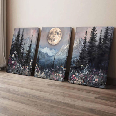 3 Piece Wrapped Canvas Print