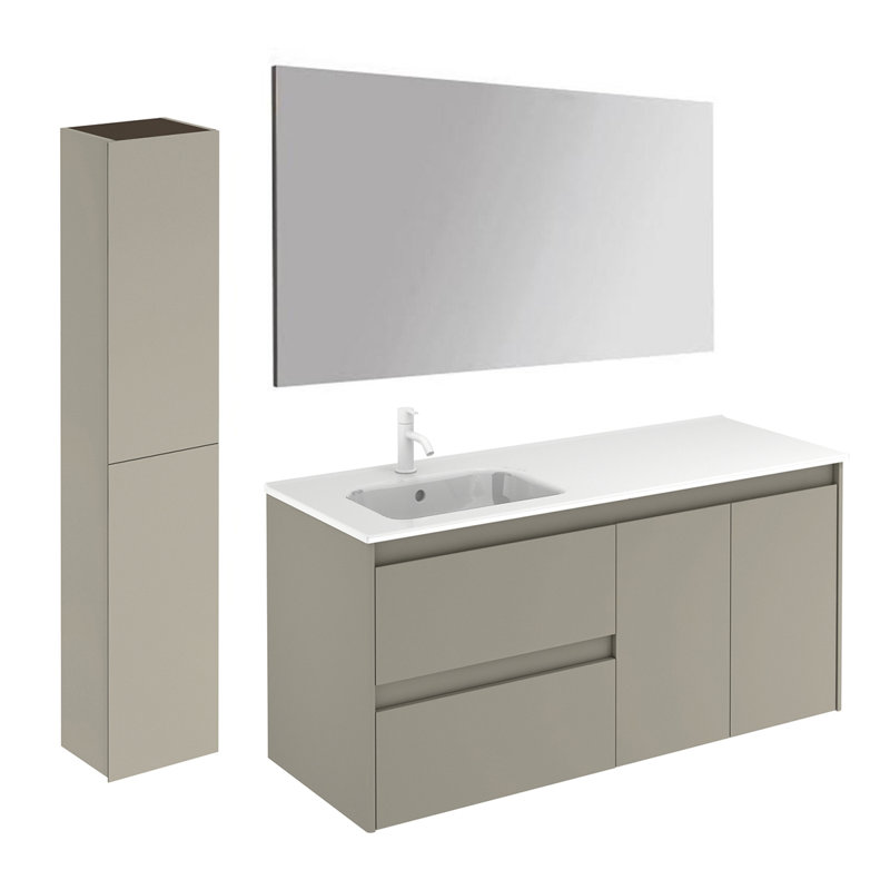 Ambra 47.5'' W Single Vanity, Matte Sand