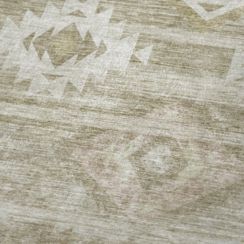 Jeté Sherpa ASB837 Southwest Addison, Taupe Geometric 