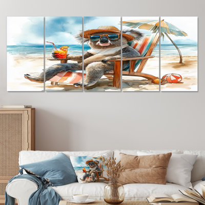 Sammons - Coastal Animal Wall Art Print Set