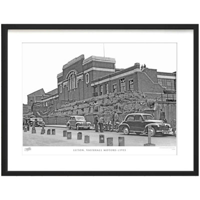 Luton, Vauxhall Motors C1955 - Single Picture Frame Print