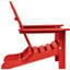 Chaise Adirondack pliante en plastique Leighton-54930197