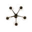 Jenna 5 - Light Dimmable Empire Chandelier