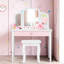 Kids Vanity Set with Mirror-540097969