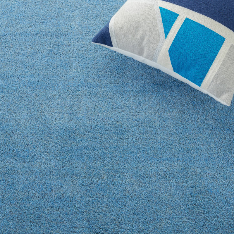 Moreau Hand Tufted Wool Solid Color Rug, Round 4'