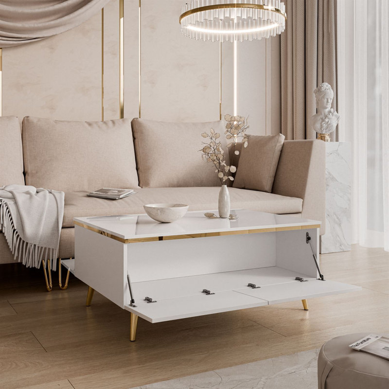 Chenelle coffee table, 41cm H x 90cm W x 60cm D