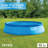 Intex 29024E 16 Foot Above Ground Swimming Pool Solar Cover With Carry Bag, Blue