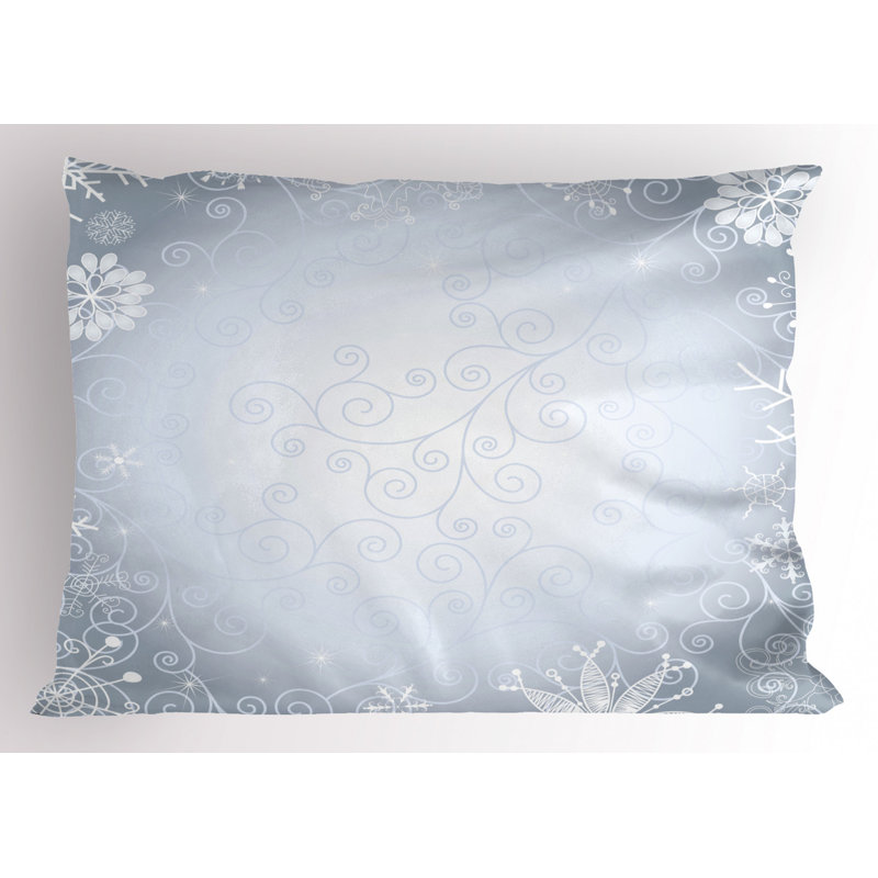 Polyester Floral Sham Set, Twin